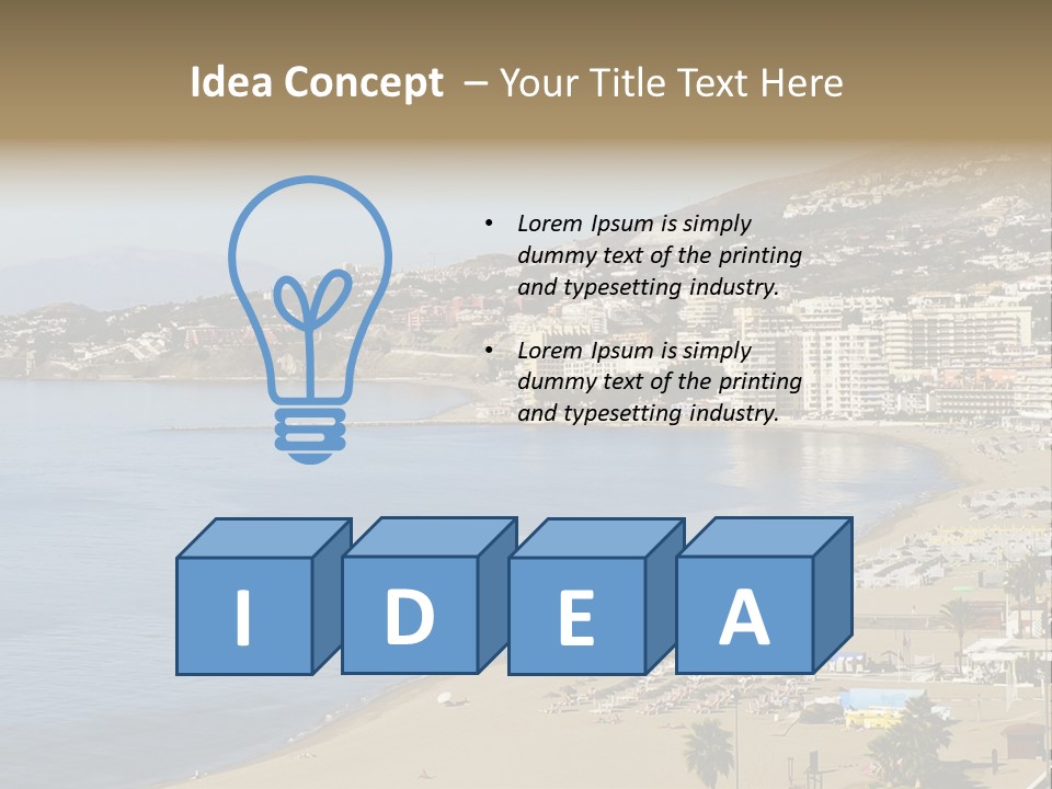 Ventilation Cool System PowerPoint Template