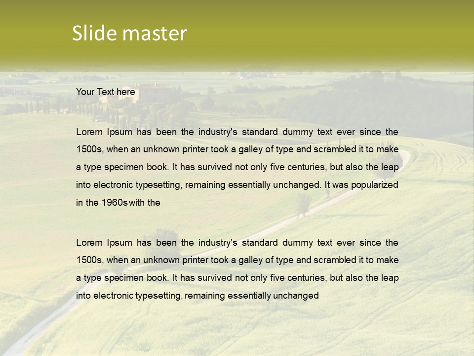 Switch Power System PowerPoint Template