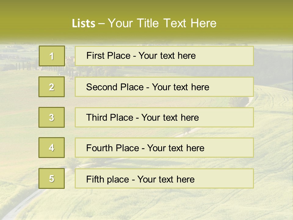 Switch Power System PowerPoint Template