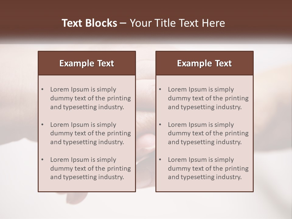 Industry Cold Power PowerPoint Template
