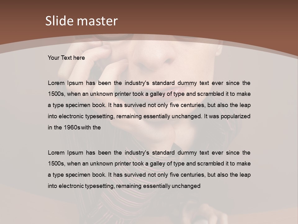 Home Equipment Cold PowerPoint Template