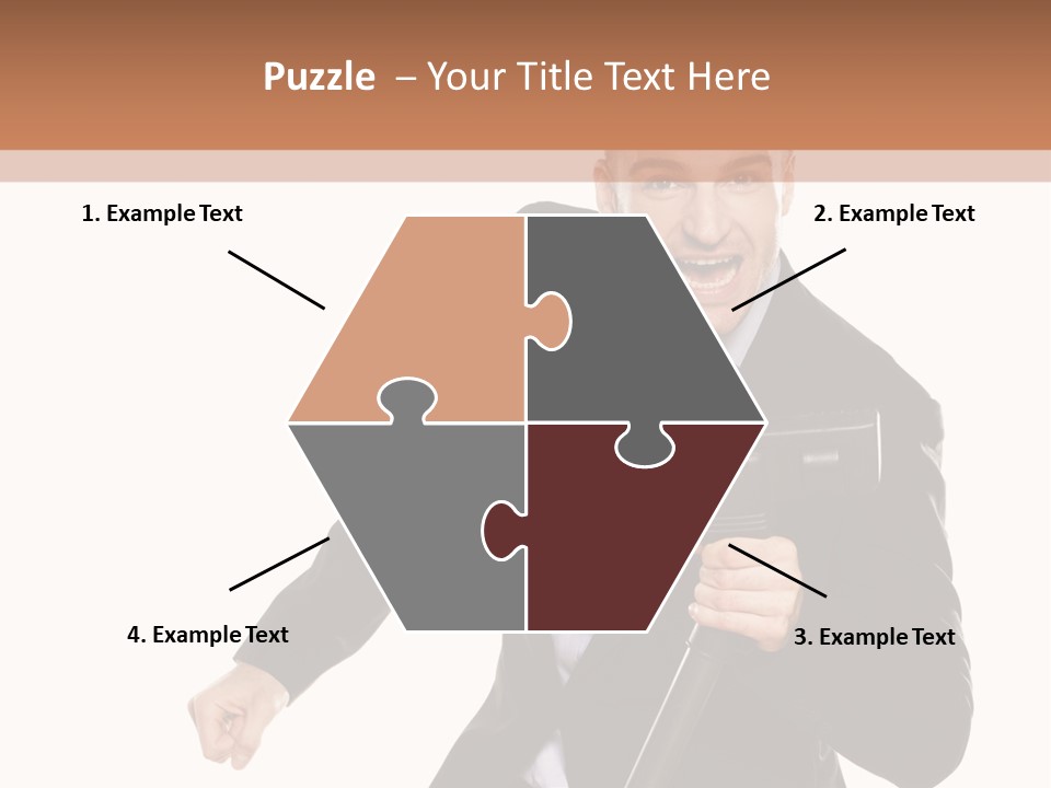 White Part Energy PowerPoint Template