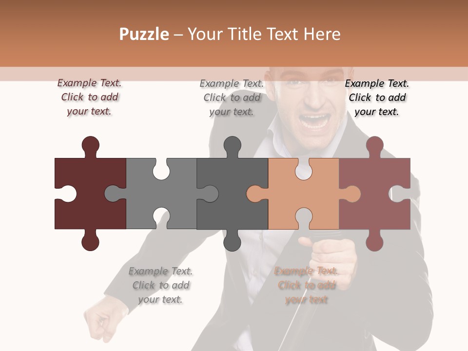 White Part Energy PowerPoint Template