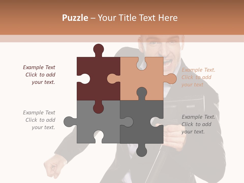 White Part Energy PowerPoint Template