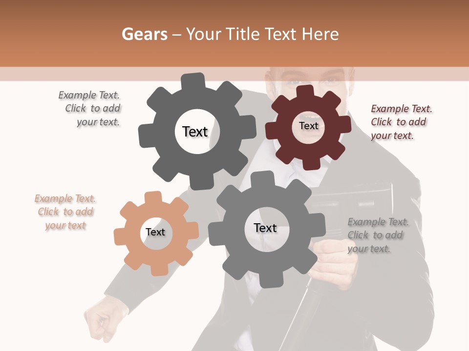 White Part Energy PowerPoint Template