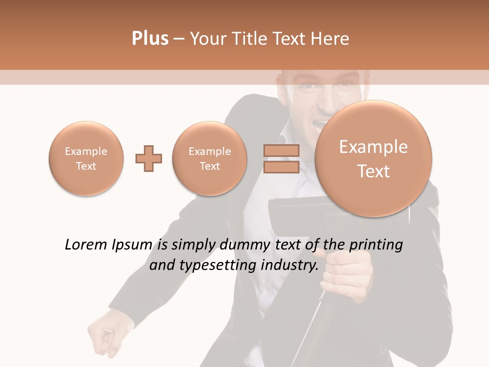 White Part Energy PowerPoint Template