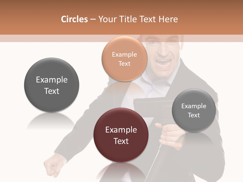 White Part Energy PowerPoint Template