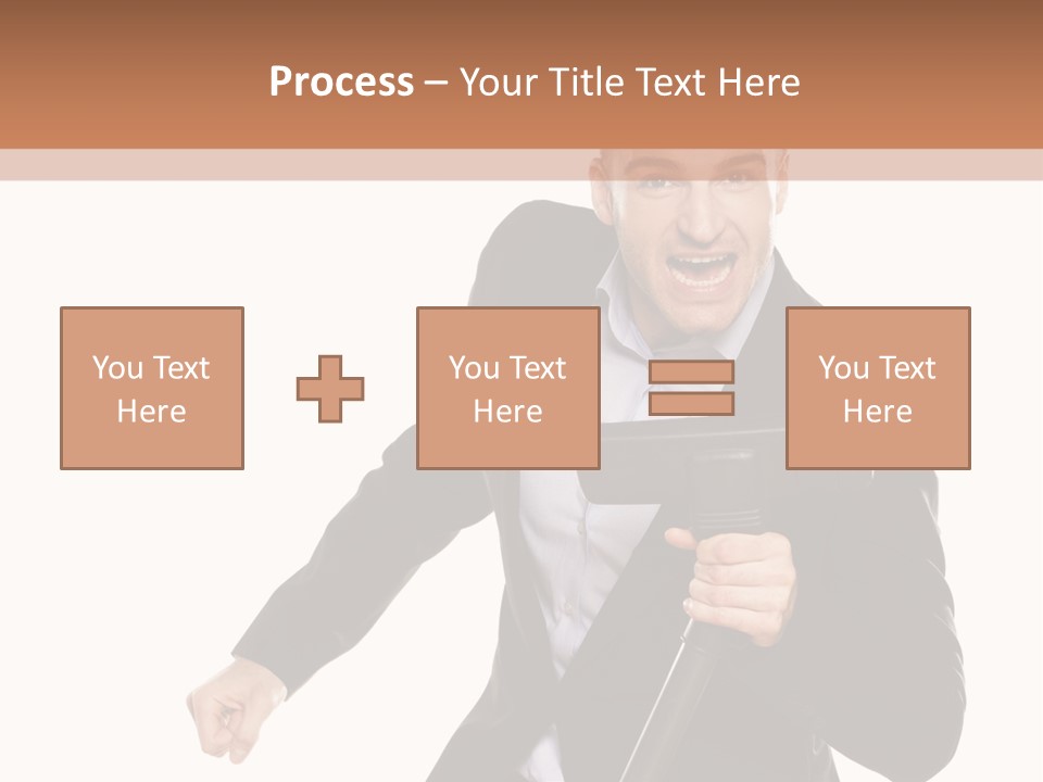White Part Energy PowerPoint Template