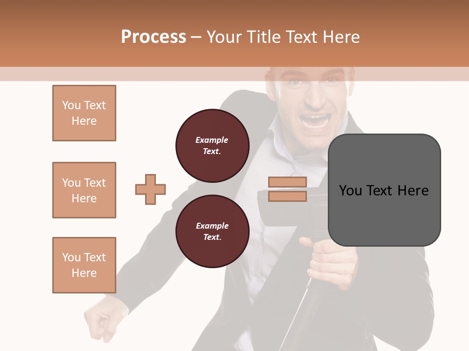 White Part Energy PowerPoint Template
