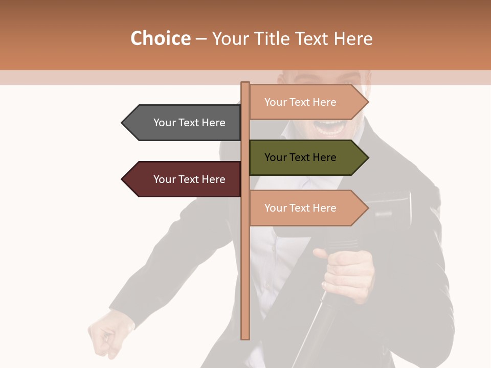 White Part Energy PowerPoint Template