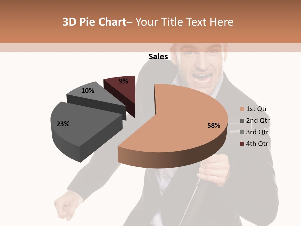 White Part Energy PowerPoint Template