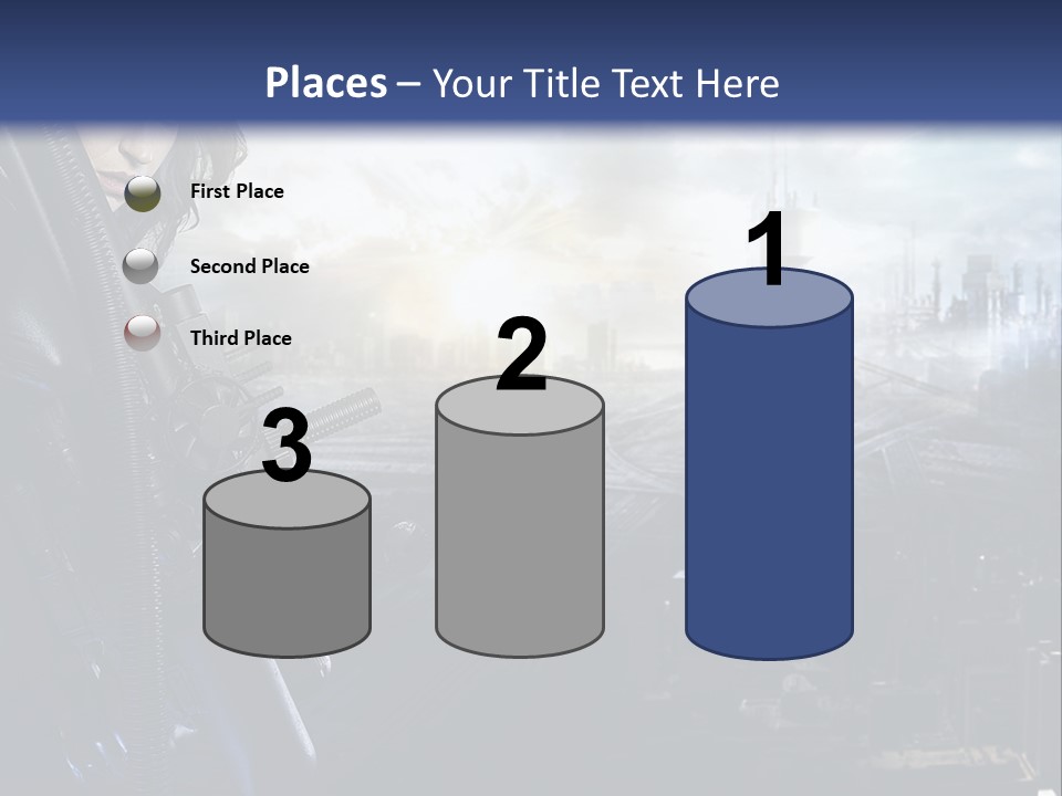 Cold Climate Electric PowerPoint Template