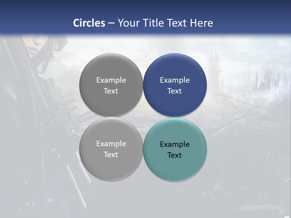 Cold Climate Electric PowerPoint Template