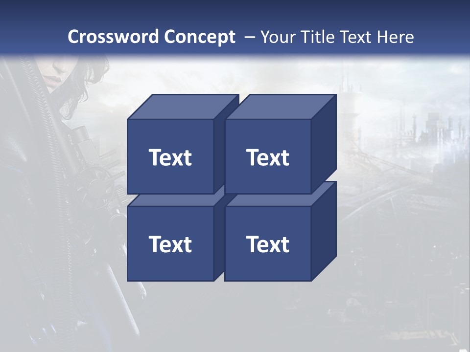 Cold Climate Electric PowerPoint Template
