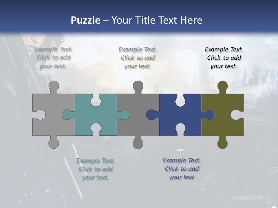 Cold Climate Electric PowerPoint Template