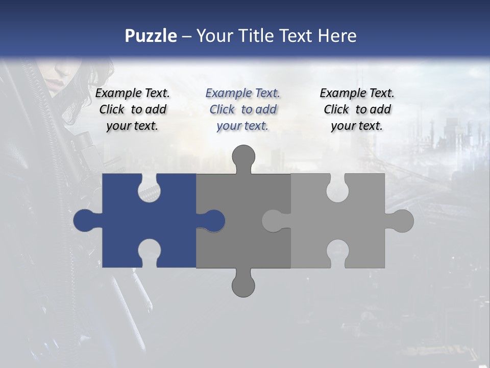 Cold Climate Electric PowerPoint Template