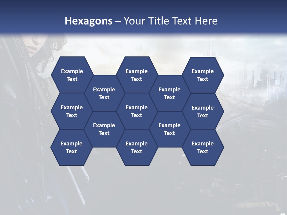 Cold Climate Electric PowerPoint Template