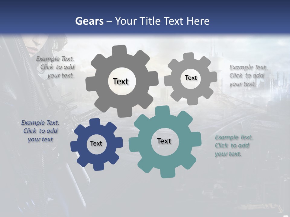 Cold Climate Electric PowerPoint Template