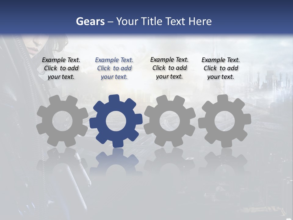 Cold Climate Electric PowerPoint Template