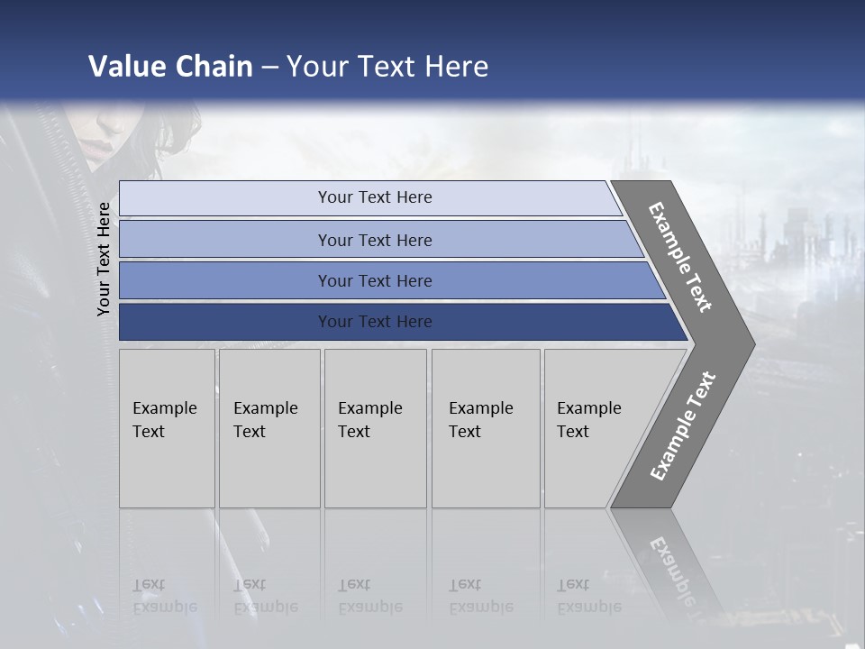 Cold Climate Electric PowerPoint Template