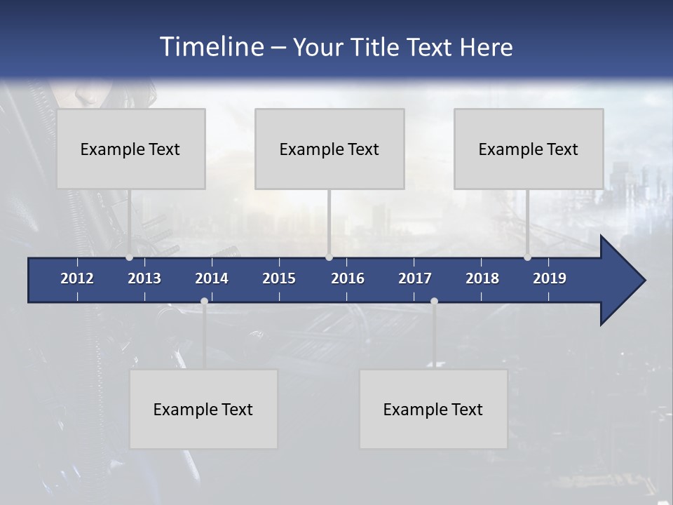 Cold Climate Electric PowerPoint Template