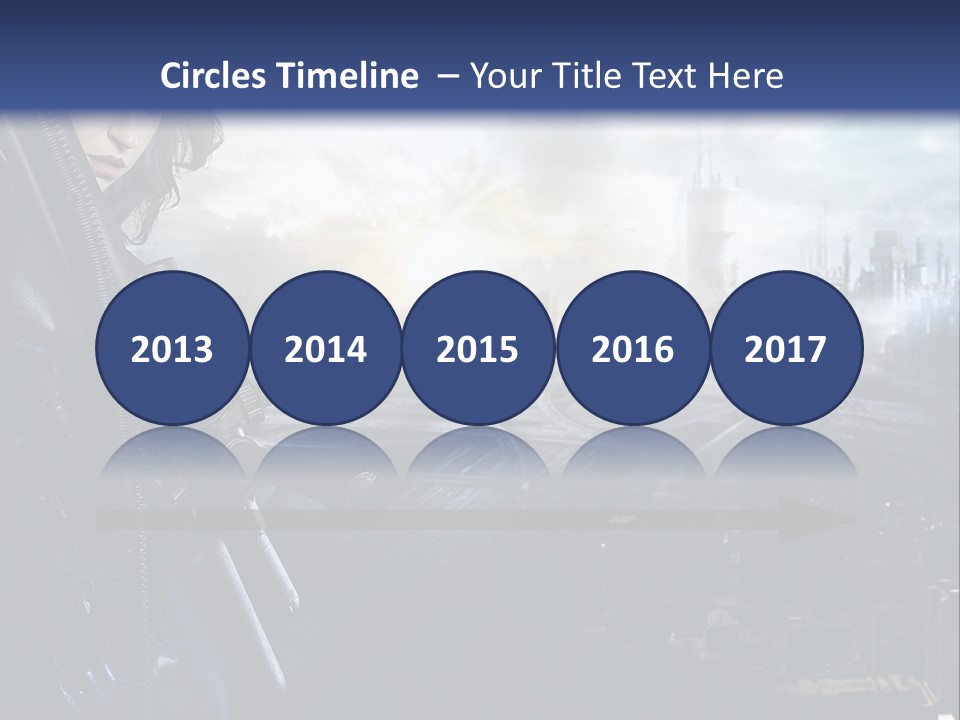 Cold Climate Electric PowerPoint Template