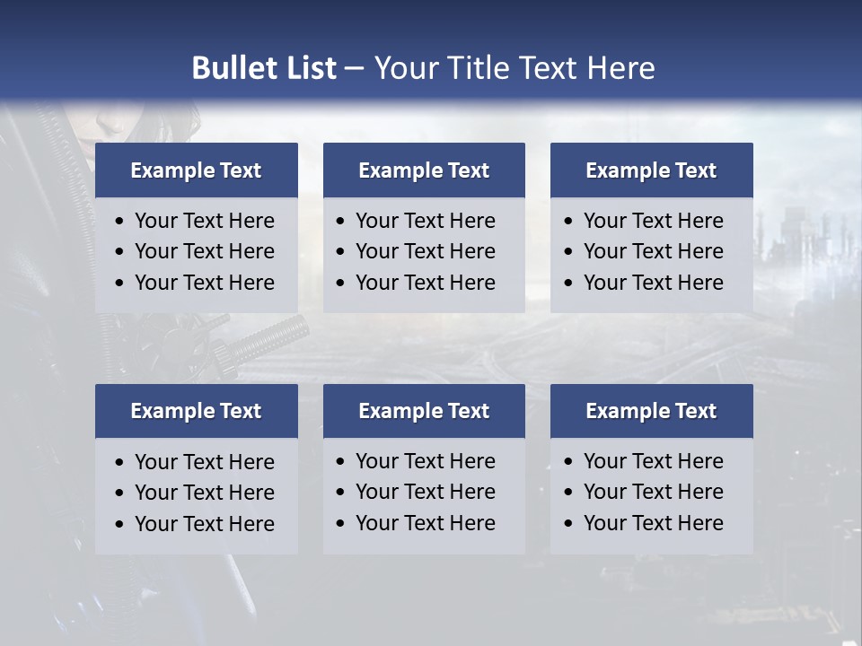Cold Climate Electric PowerPoint Template