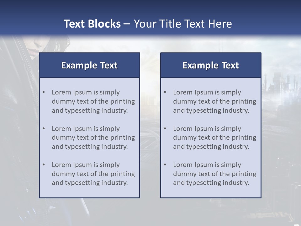 Cold Climate Electric PowerPoint Template