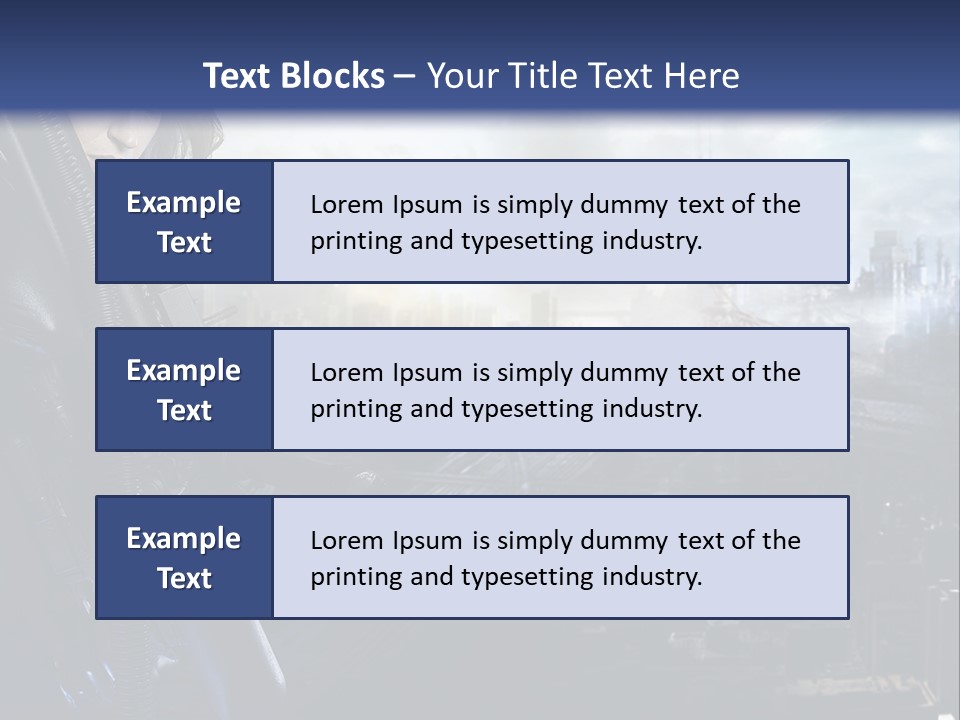 Cold Climate Electric PowerPoint Template