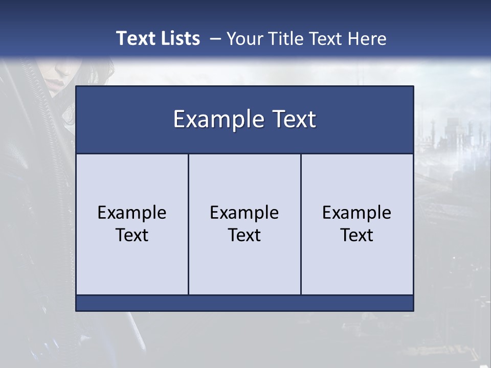 Cold Climate Electric PowerPoint Template