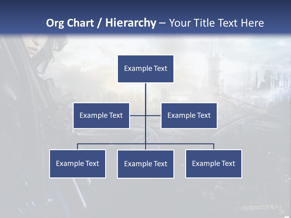 Cold Climate Electric PowerPoint Template