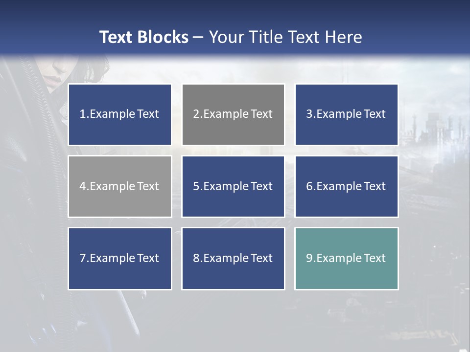 Cold Climate Electric PowerPoint Template