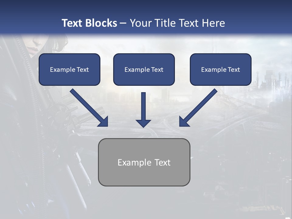Cold Climate Electric PowerPoint Template