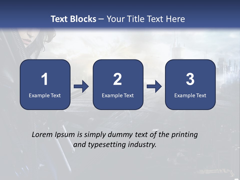 Cold Climate Electric PowerPoint Template