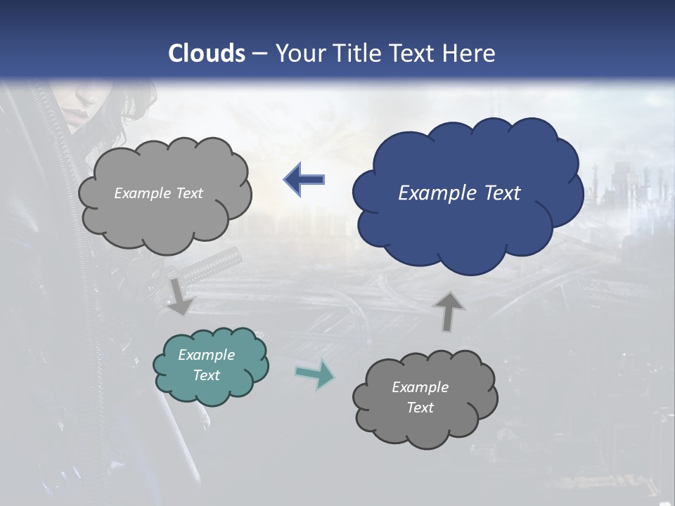 Cold Climate Electric PowerPoint Template