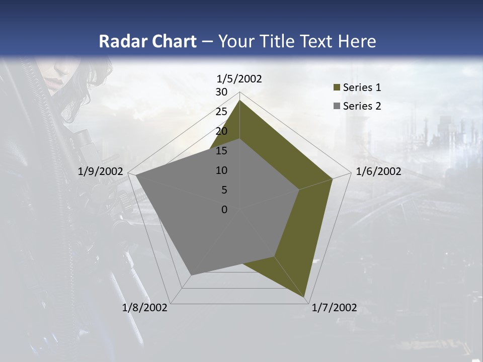 Cold Climate Electric PowerPoint Template