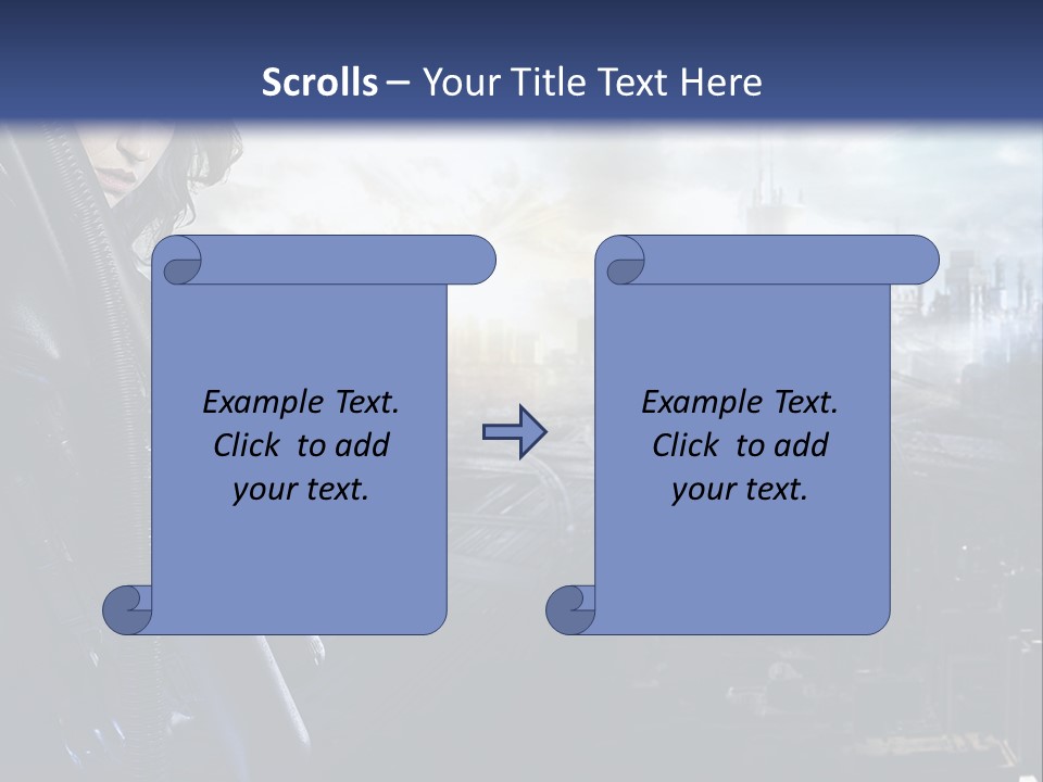 Cold Climate Electric PowerPoint Template