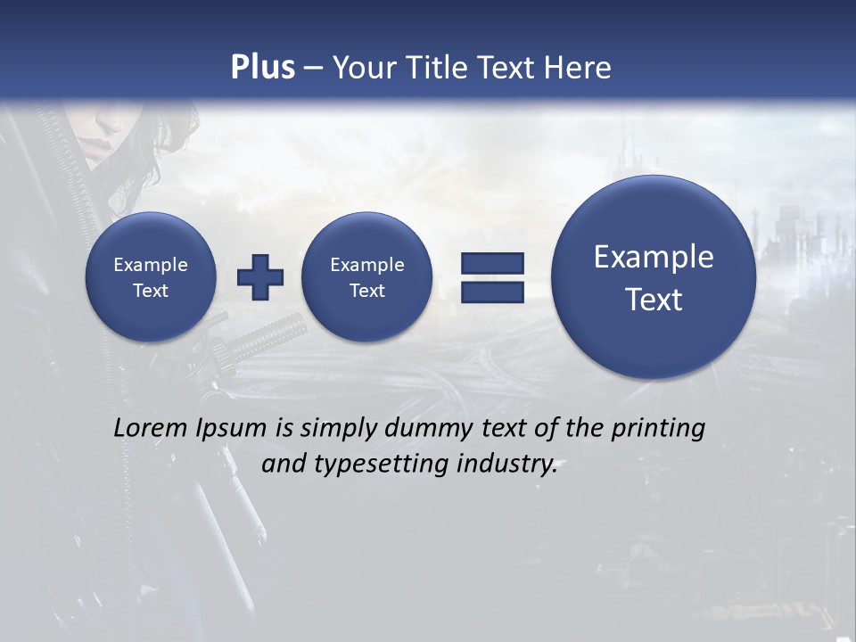 Cold Climate Electric PowerPoint Template