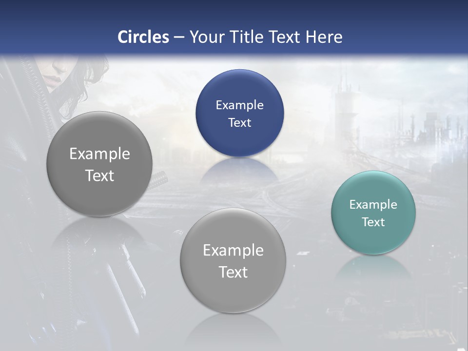 Cold Climate Electric PowerPoint Template
