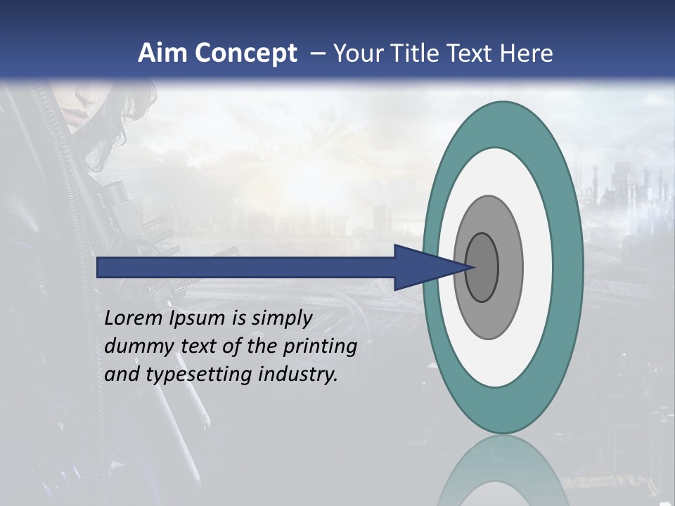 Cold Climate Electric PowerPoint Template