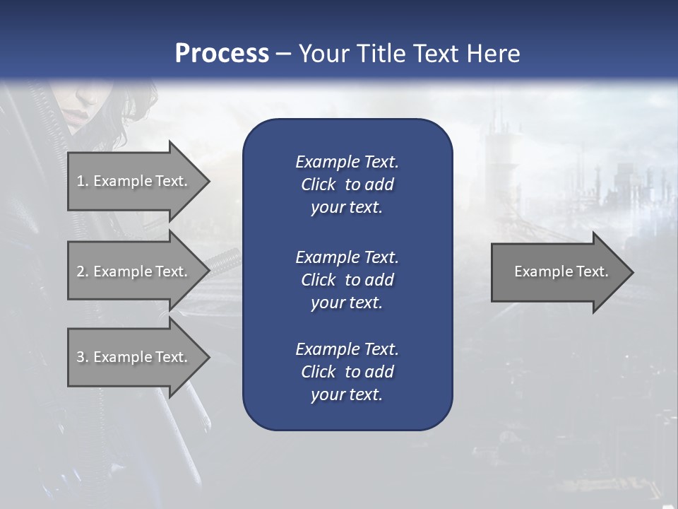 Cold Climate Electric PowerPoint Template