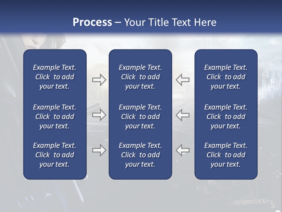 Cold Climate Electric PowerPoint Template
