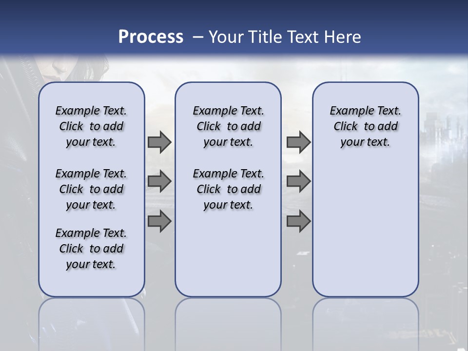 Cold Climate Electric PowerPoint Template