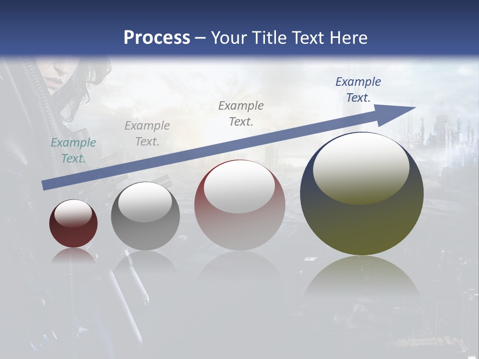 Cold Climate Electric PowerPoint Template