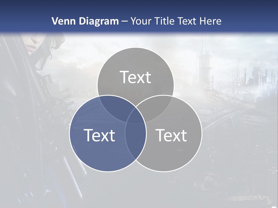 Cold Climate Electric PowerPoint Template