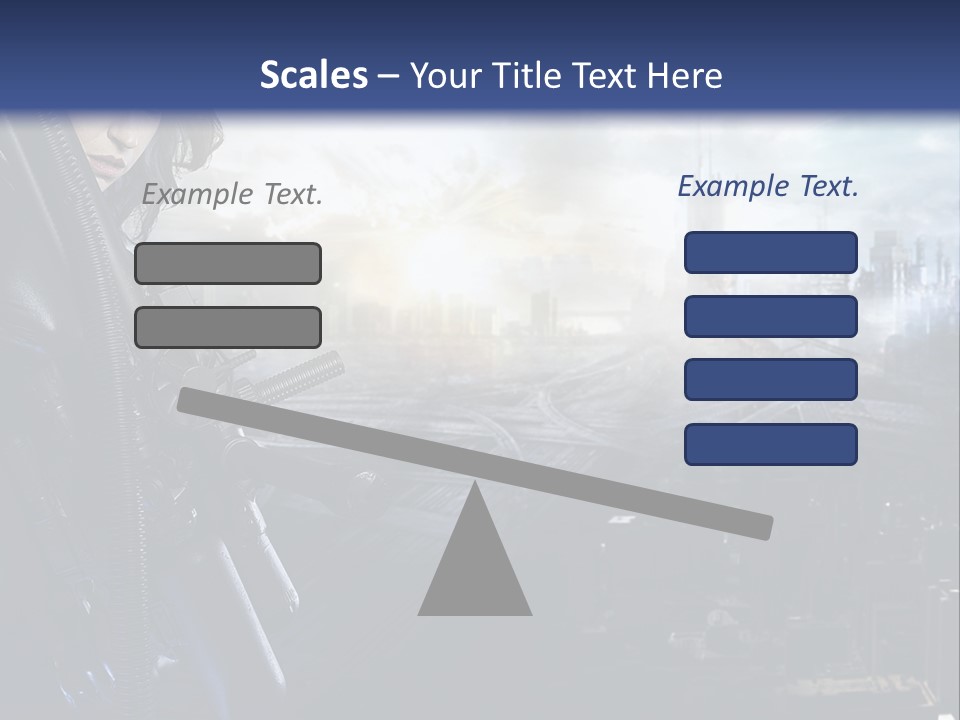 Cold Climate Electric PowerPoint Template