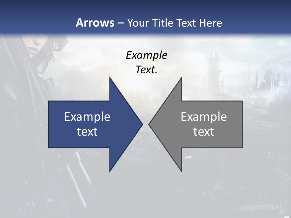 Cold Climate Electric PowerPoint Template