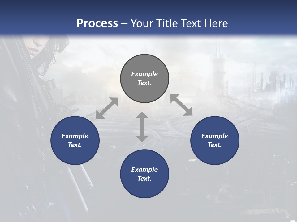 Cold Climate Electric PowerPoint Template