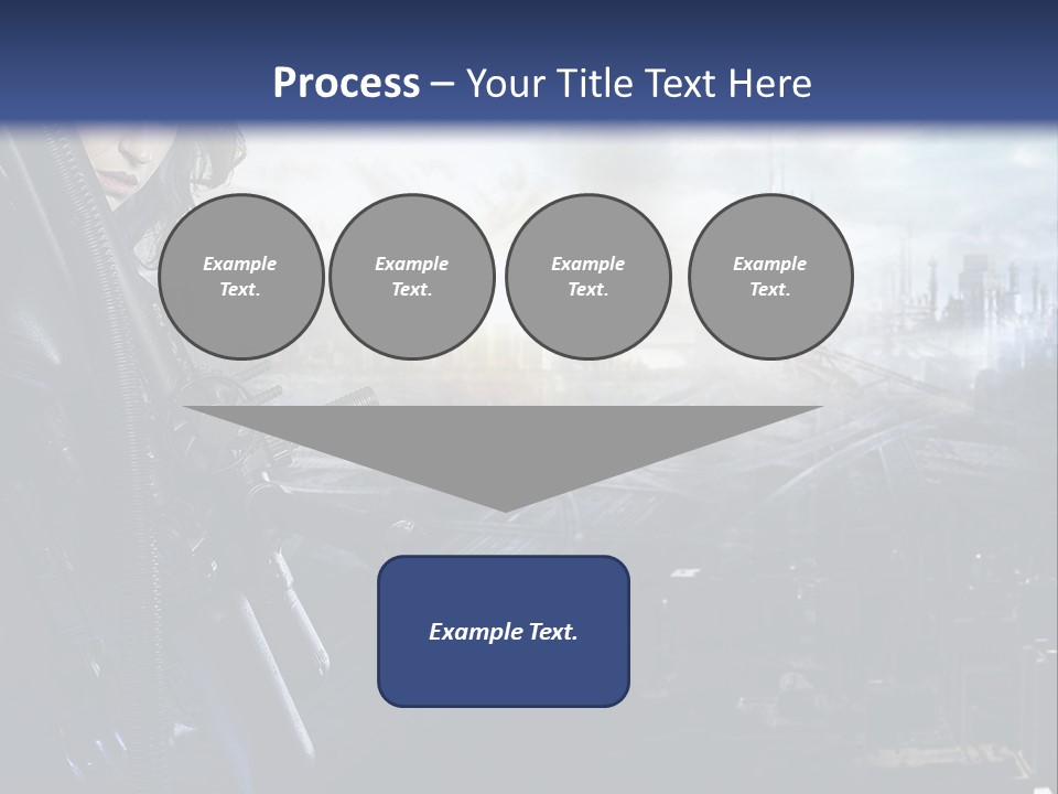 Cold Climate Electric PowerPoint Template
