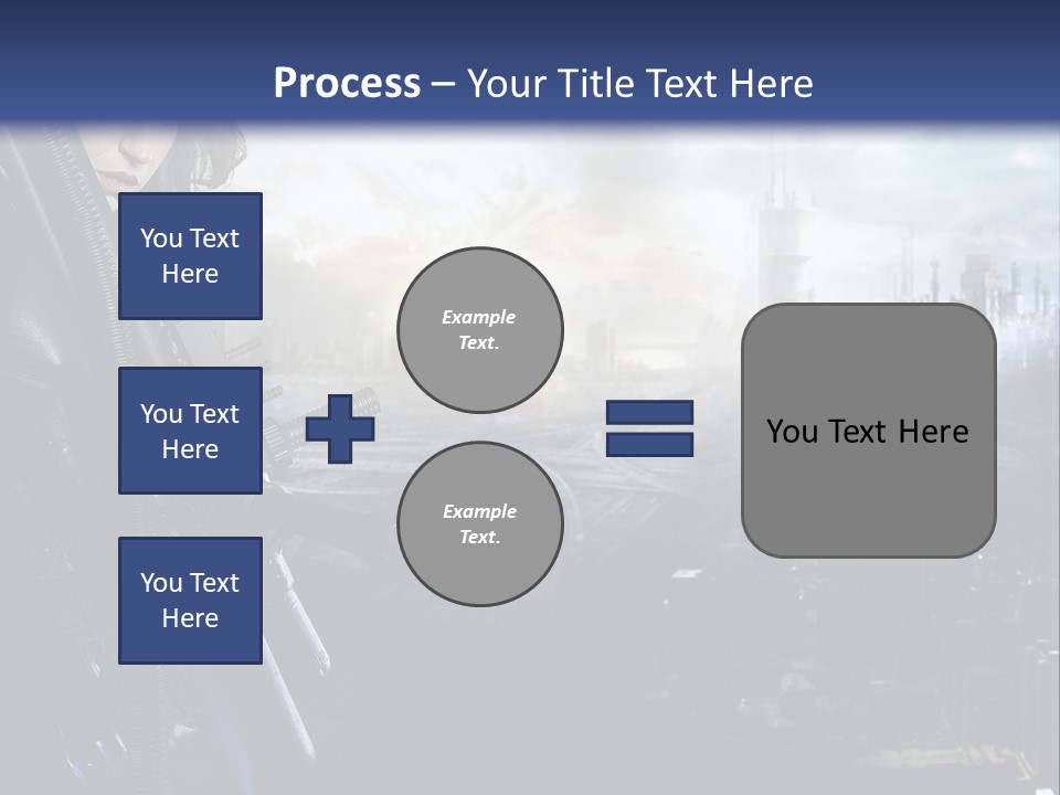 Cold Climate Electric PowerPoint Template